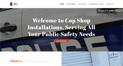 Desktop Screenshot of copshopinstallations.com