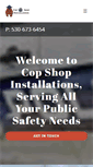 Mobile Screenshot of copshopinstallations.com